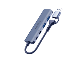 HUB USB-C COOLBOX HUB LITE 2xUSB-C 2xUSB-A CON ADAPTADOR USB-A