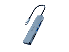 DOCKING USB-C COOLBOX MINIDOCK C61 1xHDMI 4K 30Hz 1xUSB-C PD 100W 2xUSB-A 1xSD 1xMicroSD