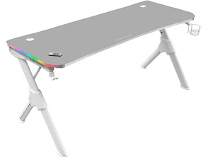 Añadir a la cesta Mesa Gaming Mars Gaming MGD140RGB 140 cm Blanca Mesa Gaming Mars Gaming MGD140RGB 140 cm Blanca