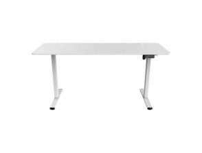 MESA MARS GAMING MGD ERGO PRO W 160x60 BLANCA AJUSTE ALTURA ELÉCTRICO CHASIS ACERO