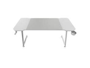 Mesa Mars Gaming MGD X140 140x60 Chasis de Acero Tablero Blanco Diseño Fibra Carbono Alcance XXL