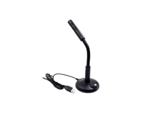 MICRÓFONO DE SOBREMESA EQUIP LIFE OMNIDIRECCIONAL USB CON BRAZO FLEXIBLE Y BOTÓN MUTE