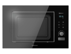 Añadir a la cesta Microondas Cecotec GrandHeat 2090 Built-in Touch 20L 1200W Black Microondas Cecotec GrandHeat 2090 Built-in Touch 20L 1200W Black