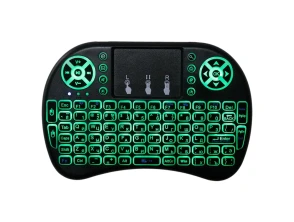 Añadir a la cesta Mini Teclado Inalámbrico i8 RGB LED - Air Mouse Mini Teclado Inalámbrico i8 RGB LED - Air Mouse