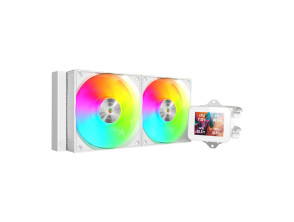Añadir a la cesta Sistema de Refrigeración Líquida Mars Gaming MLVISION240W Blanco ARGB - Pantalla LCD - 500W TPD Sistema de Refrigeración Líquida Mars Gaming MLVISION240W Blanco ARGB - Pantalla LCD - 500W TPD