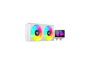 Añadir a la cesta Sistema de Refrigeración Líquida Mars Gaming MLVISIONII240W Blanco 2x120mm ARGB - 500W TPD Sistema de Refrigeración Líquida Mars Gaming MLVISIONII240W Blanco 2x120mm ARGB - 500W TPD