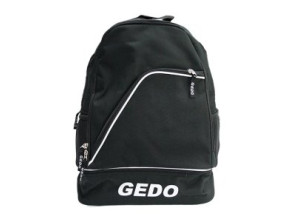 MOCHILA GEDO NAPOLI 4 COMPARTIMENTOS NEGRO ACOLCHADA BOTAS