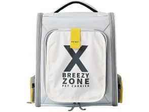 Mochila Transportín Mascota Petkit Breezy xZone Pet Carrier Gris