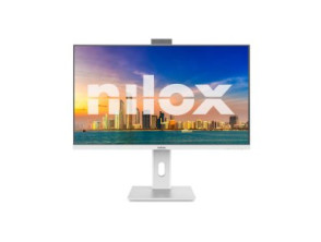 Monitor Nilox NXM27RWEB02W 27" FHD IPS 120Hz 4MS HDMI DP VGA Webcam BLANC