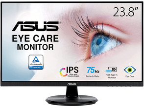 Business Monitor Asus 24 FHD / HDMI / DP /D-SUB(VGA) - 60Hz / Camara Web  FHD Integrada / Microfono / BE24EQK /