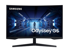 Monitor Gaming Curvo Samsung Odyssey G5 27" C27G55TQBU 144Hz / VA