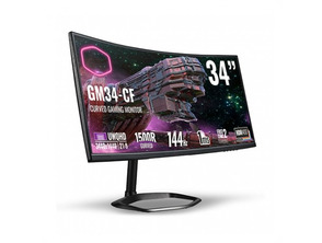 Monitor Gaming LED 34'' Cooler Master GM34CW Curvo