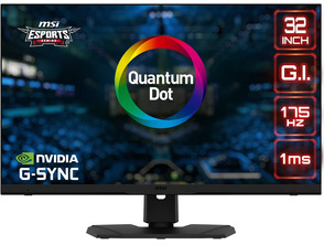 Monitor LED MSI Optix MPG321QRF 32'' QD Negro
