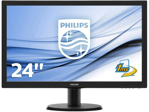 Monitor LED Philips V-Line 243V5LHSB 23.6'' FHD