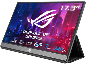 Monitor Portátil Gaming Asus ROG Strix XG17AHPE 17.3" Full HD Multimedia Negro