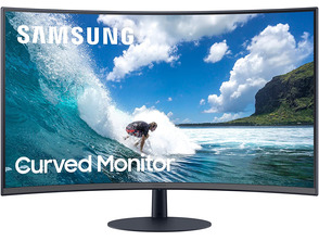 Monitor Profesional Curvo Samsung C27T550FDR 27" Full HD Multimedia Azul Gris Oscuro
