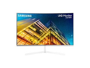 Monitor Profesional Curvo Samsung LU32R591CWR 31.5" 4K Blanco