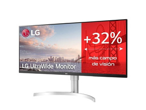 Monitor Profesional Ultrapanorámico LG 34WN650-W 34'' WFHD Multimedia Plata