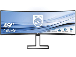 Añadir a la cesta Monitor Ultrapanorámico Curvo Philips 498P9 48.8" Multimedia Negro Monitor Ultrapanorámico Curvo Philips 498P9 48.8" Multimedia Negro