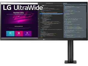 Monitor Ultrapanorámico LG Ergo 34WN780P-B 34"/WQHD/Multimedia