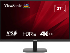 Viewsonic - VA VA2708-4K-HD pantalla para PC 68,6 cm (27") 3840 x 2160 Pixeles 4K Ultra HD LED Negro