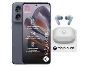 Añadir a la cesta Motorola Edge 60 Neo 5G Azul Grisaille 8GB/256GB con Auriculares Moto Buds Motorola Edge 60 Neo 5G Azul Grisaille 8GB/256GB con Auriculares Moto Buds
