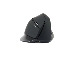 Mouse Conceptronic Bluetooth Lorcan03 Negro Ergonómico 1600DPI Recargable