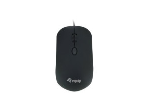MOUSE EQUIP LIFE COMFORT USB OPTICO 800/1200/1600 DPI 4 BOTONES