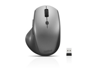 MOUSE LENOVO WIRELESS THINKBOOK MEDIA 2.4GHZ - 7 botones, nano receptor, diseño ergonómico