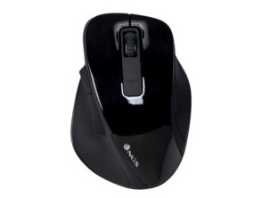 Mouse NGS Wireless Bow Black 1200DPI 2.4GHz Nano Receptor USB Color Negro
