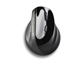 MOUSE NGS WIRELESS ERGO EVO MOKSHA COLOR NEGRO RECARGABLE USB-C 2400 DPI BOTONES SILENCIOSOS