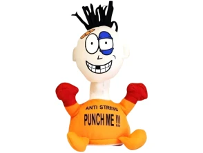 Muñeco Anti Stress Naranja "Punch Me" Pablo
