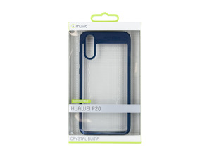 Muvit Funda Cristal Bump Huawei P20 Azul