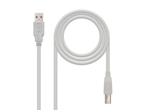 Cable USB 3M | Conexión Tipo A-B | Nanocable