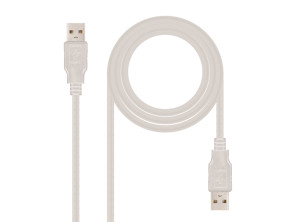 Añadir a la cesta Cable de Extensión USB 2.0 Tipo A/M-A/M Nanocable 3.0m Cable de Extensión USB 2.0 Tipo A/M-A/M Nanocable 3.0m