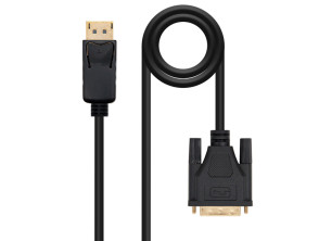 Añadir a la cesta CONVERSOR DE DISPLAYPORT A DVI - Nanocable, 2 metros CONVERSOR DE DISPLAYPORT A DVI - Nanocable, 2 metros