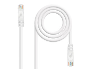 Añadir a la cesta CABLE DE RED LATIGUILLO RJ45 UTP CAT6A AWG24 0.5 M BLANCO NANOCABLE CABLE DE RED LATIGUILLO RJ45 UTP CAT6A AWG24 0.5 M BLANCO NANOCABLE