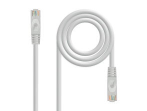 CABLE DE RED LATIGUILLO RJ45 UTP CAT6A AWG24 2 M NANOCABLE