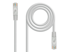 Añadir a la cesta Cable de Red Cat6A RJ45 UTP 7m - Gris Nanocable Cable de Red Cat6A RJ45 UTP 7m - Gris Nanocable