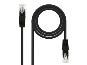Añadir a la cesta Cable de Red Cat6 UTP 2m Negro Cable de Red Cat6 UTP 2m Negro