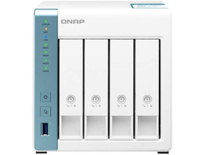 NAS Servidor QNAP Desktop 4BAY NAS 1GB RAM 1GbE