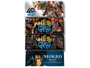 SOBRE DE 4 PEGATINAS NEO GEO MINI