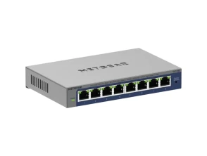 Conmutador Gigabit Ethernet L2/L3 No Administrado NETGEAR GS108Ev4 - Gris