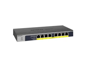 Añadir a la cesta Switch NETGEAR GS108PP 8 Puertos Gigabit Ethernet sin Gestionar Switch NETGEAR GS108PP 8 Puertos Gigabit Ethernet sin Gestionar