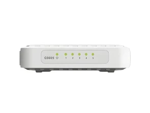 Switch No Administrado NETGEAR GS605 Gigabit Ethernet Blanco