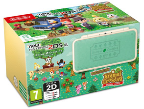 New 2DS XL Edición Especial Animal Crossing + Animal Crossing Welcome Amiibo (Preinstalado)