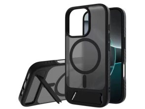 Nillkin Funda Magnética para iPhone 16 Pro Max con Soporte - Negro