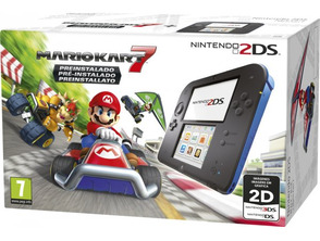Nintendo 2DS Azul + Mario Kart 7