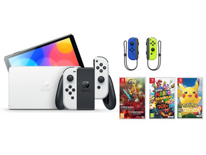 Añadir a la cesta Nintendo Switch OLED (Blanca) + 3 Juegos + Joy Con Set (Azul/Amarillo) Nintendo Switch OLED (Blanca) + 3 Juegos + Joy Con Set (Azul/Amarillo)