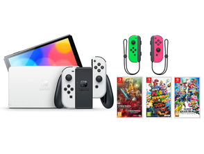 Añadir a la cesta Nintendo Switch OLED (Blanca) + 3 Juegos + Joy Con (Verde/Rosa) Nintendo Switch OLED (Blanca) + 3 Juegos + Joy Con (Verde/Rosa)